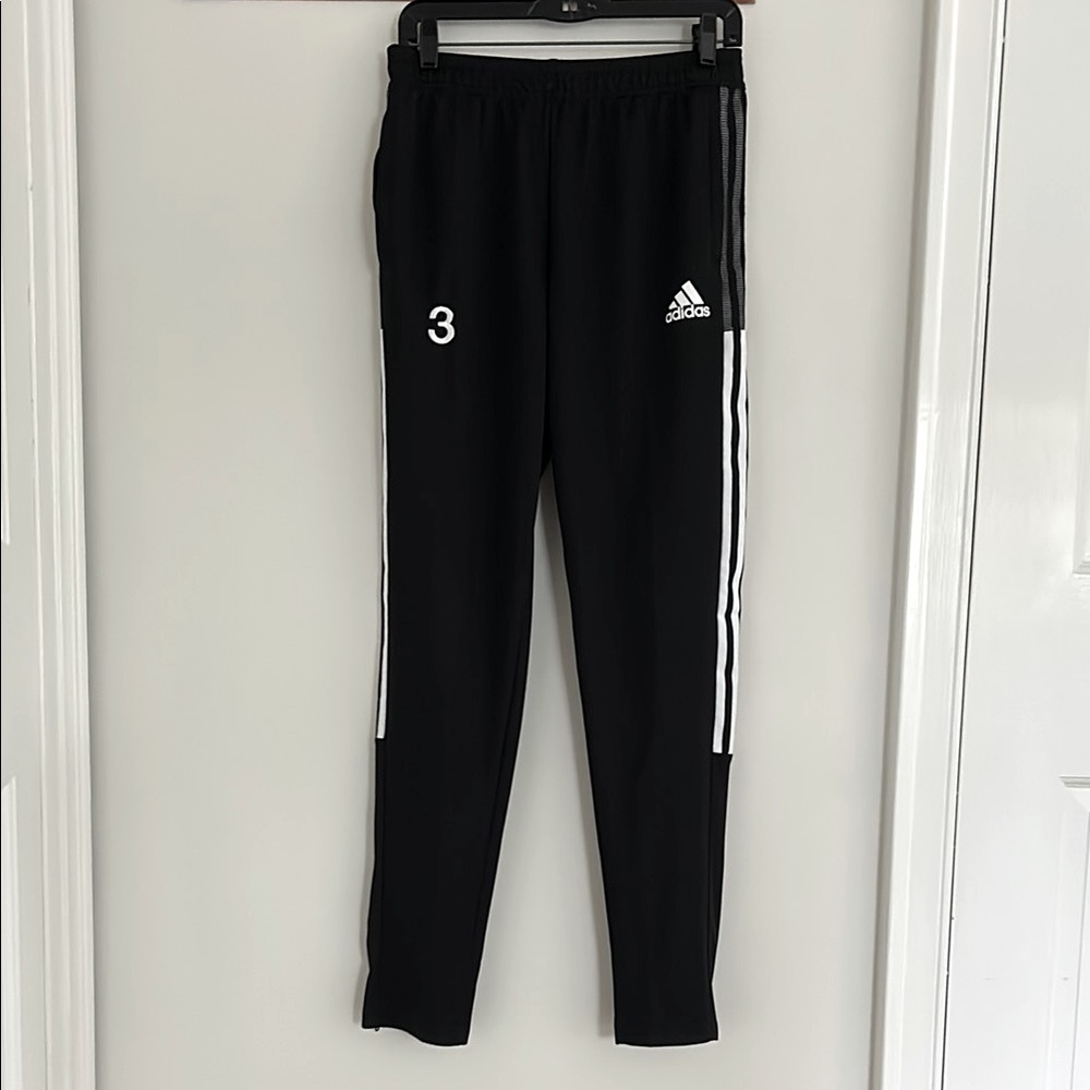 Adidas Kids Black Track / Soccer Pants